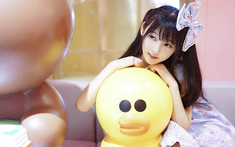 【美女写真】每个少女心中都有一个公主梦