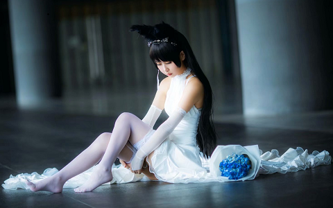 【萌芽儿】爱宕花嫁COS欣赏