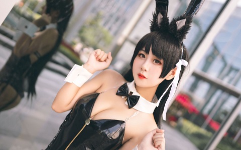 【萌芽儿】爱宕兔女郎COS欣赏第一弹